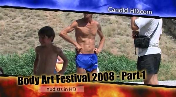 Le nudisme vidéo HD - Corps Art Festival 2008 [Sunny beach] [1280×720 | 00:32:25 | 1,75 GB] [Naturisme France]