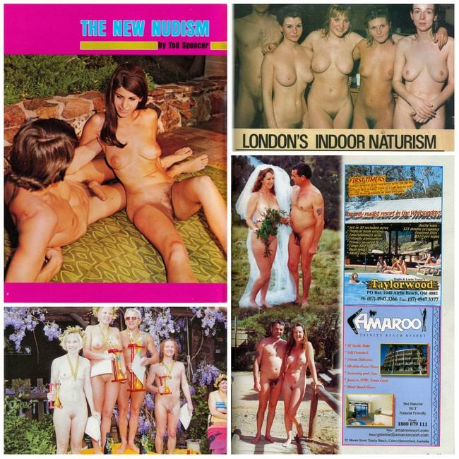 Rétro photo naturisme en Europe dans le milieu du 20e siècle - vintage pur nudisme [Naturisme France]