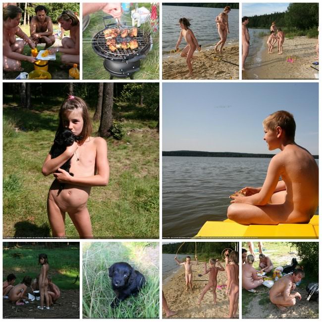 Grande collection de photos des adultes et des jeunes naturistes dans la nature pure nudisme série [Naturisme France]