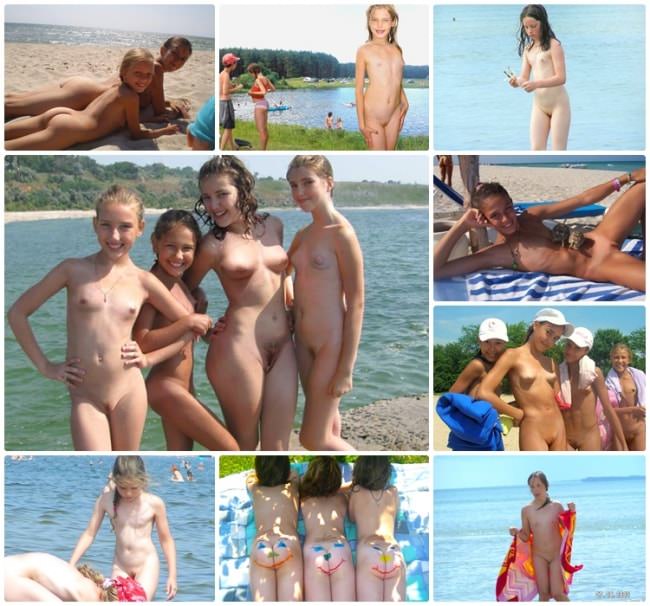 Photos naturisme familial jeunes nudistes (set 3) [Naturisme France]